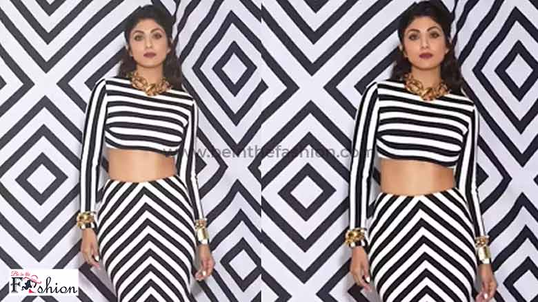 Black and White Stripped Dress