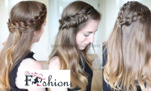 half Barid for healthy hair