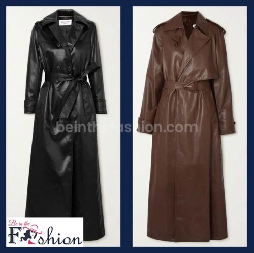 Leather Trench Coats