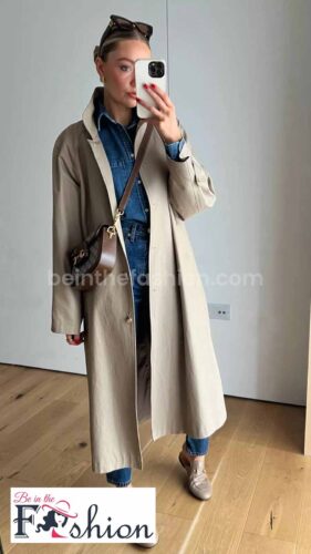 Trench Coat with all denim