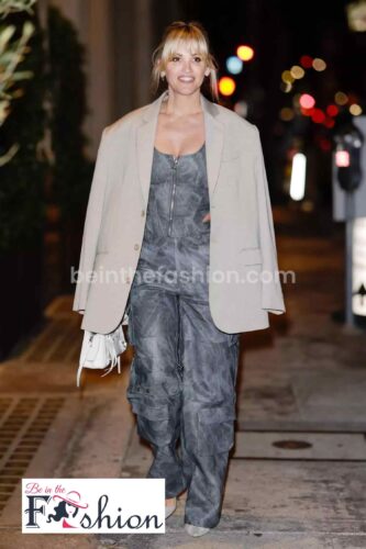 Blazer with jumpsuit