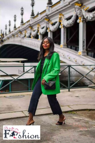 Pop coloured blazer